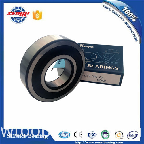Japan Koyo Deep Groove Ball Bearing (6312 2RS) with High Speed